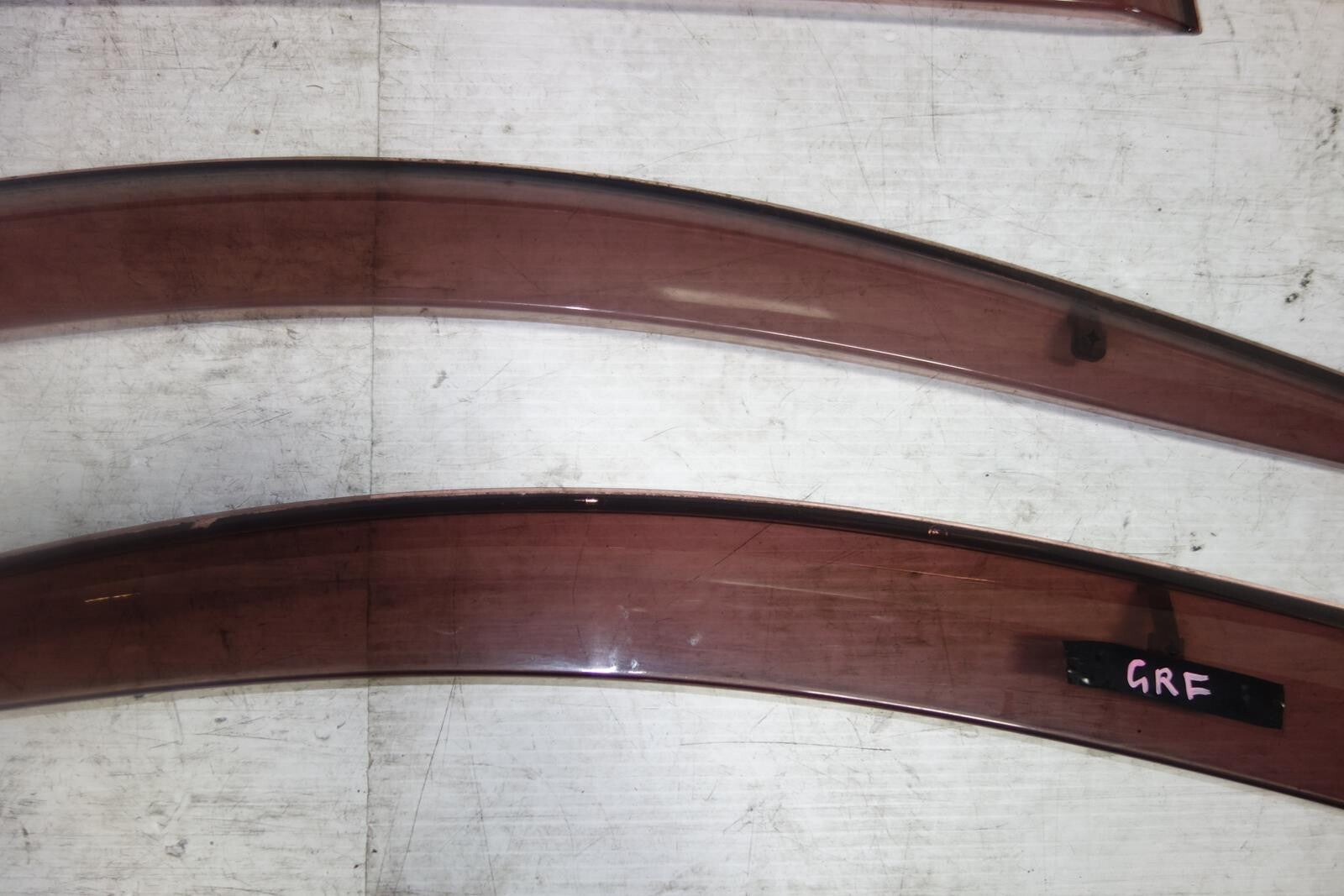 JDM Subaru Impreza WRX STi GRF Window Visors Rain Guards 2008-2014