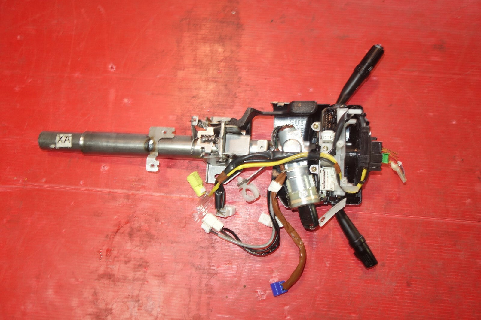 JDM Subaru Forester STi Steering Wheel Column 2003-2008 RHD Right Hand Drive
