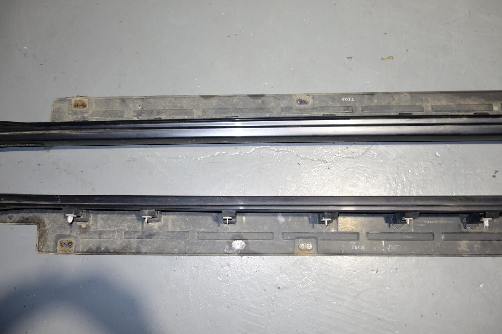 JDM Acura RL Modulo Optional Side Skirts Rocker Panels KB1 2005 2006 2007 2008