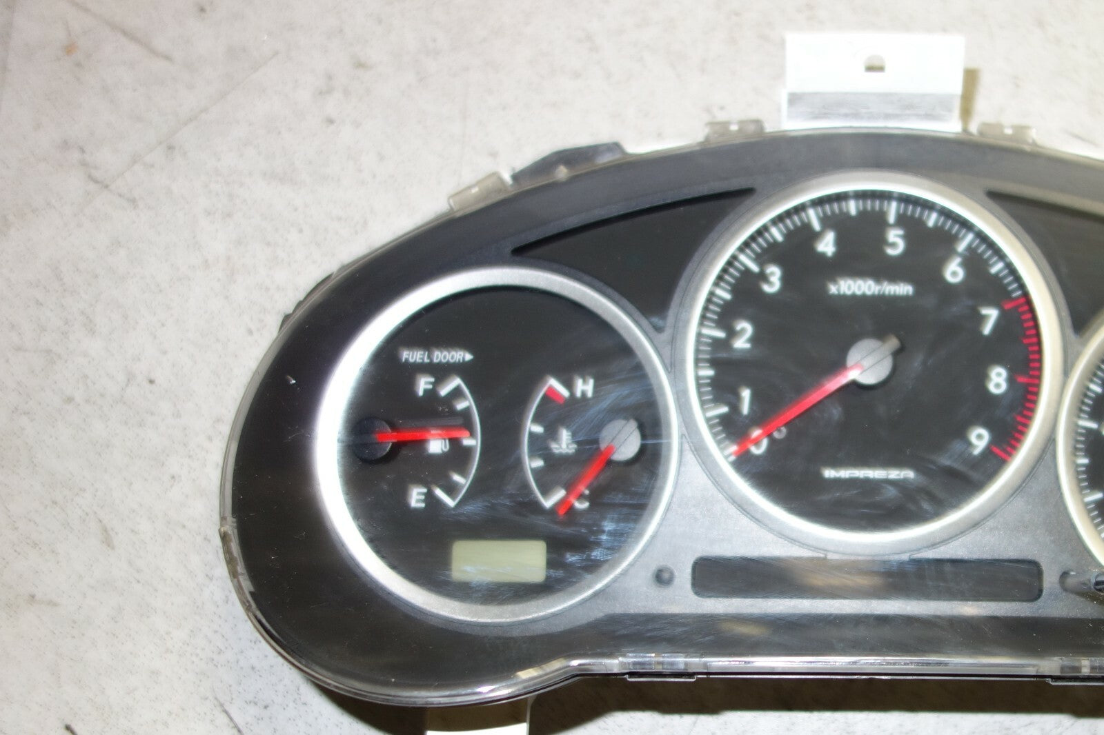 JDM 2004-2007 SUBARU IMPREZA WRX V8 V9 5SPEED MANUAL GAUGE CLUSTER SPEEDOMETER
