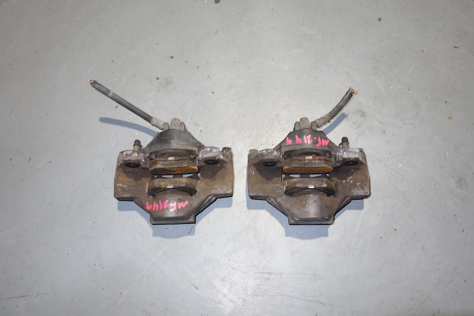 JDM Subaru Rear 2 Pots Piston Brake Calipers 2 Pot Impreza WRX Forester Legacy
