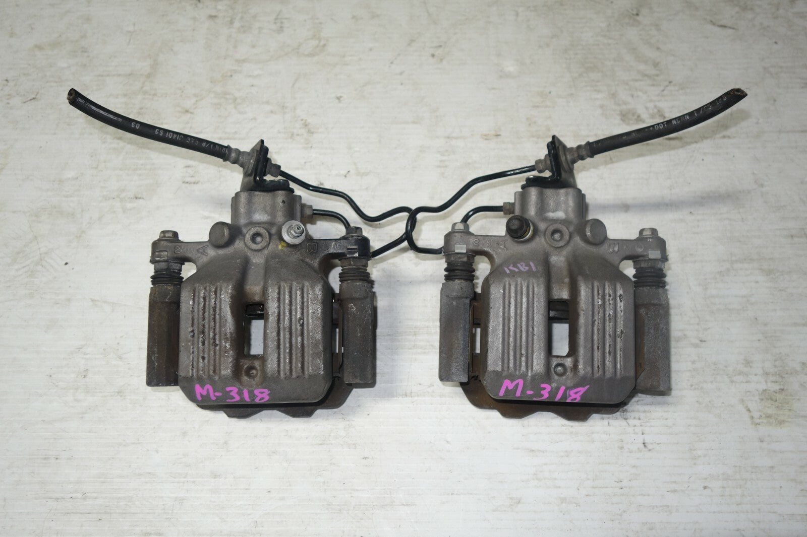 JDM 2005-2012 ACURA RL 3.5L OEM REAR BRAKE CALIPERS GENUINE KB1 ORIGINAL