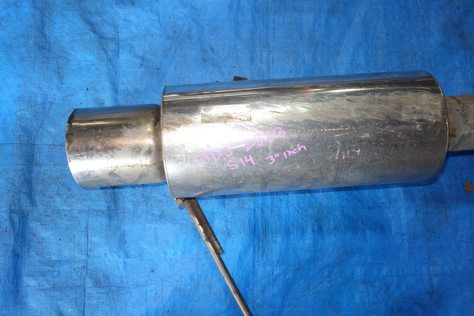 JDM Nissan 240sx Silvia S14 OEM HKS Exhaust Muffler Axle Back 1995-1998 #2833
