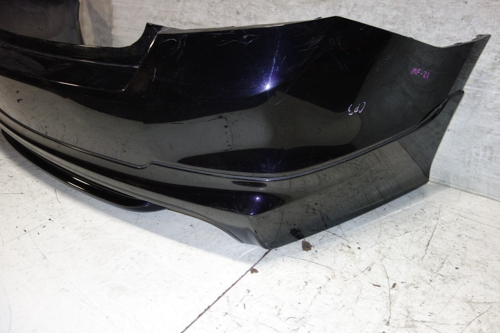 JDM Honda Accord Inspire CP3 OEM Rear Bumper + Mugen Lip 2008-2012 Sedan 4-Door