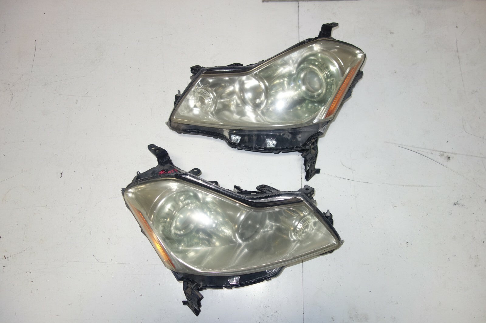 JDM Nissan Fuga Y50 Infiniti M35 M45 HID CLEAR Headlights Lamp 2004-2009 OEM