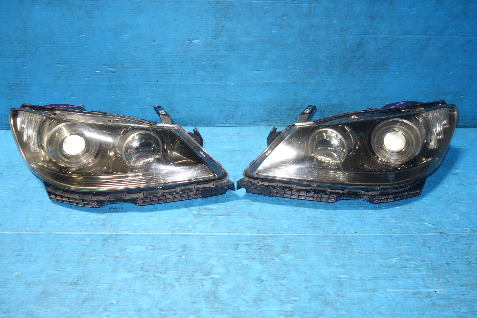 JDM Acura RL HID Headlights Head Lamps Pair 2005-2008 Honda Legend KB1 #8564