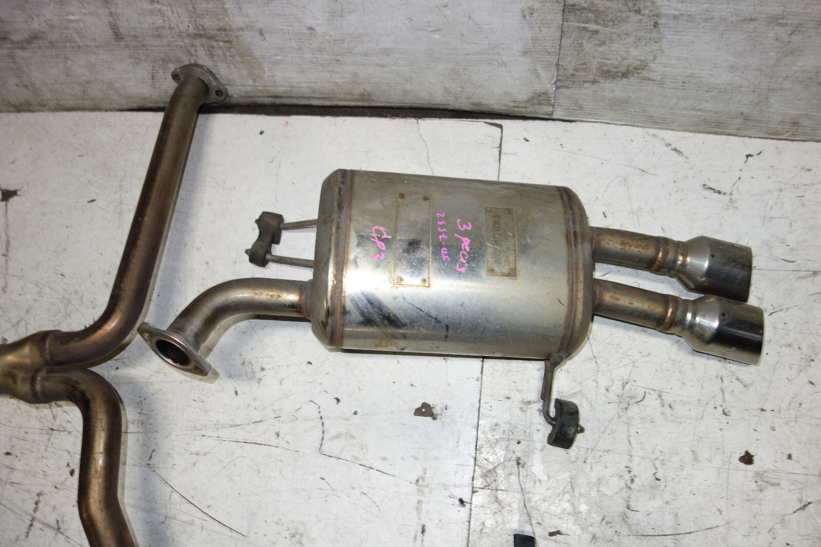 JDM Honda Accord V6 CP3 MUGEN POWER Sport Exhaust Muffler System 2008-2012 Rare