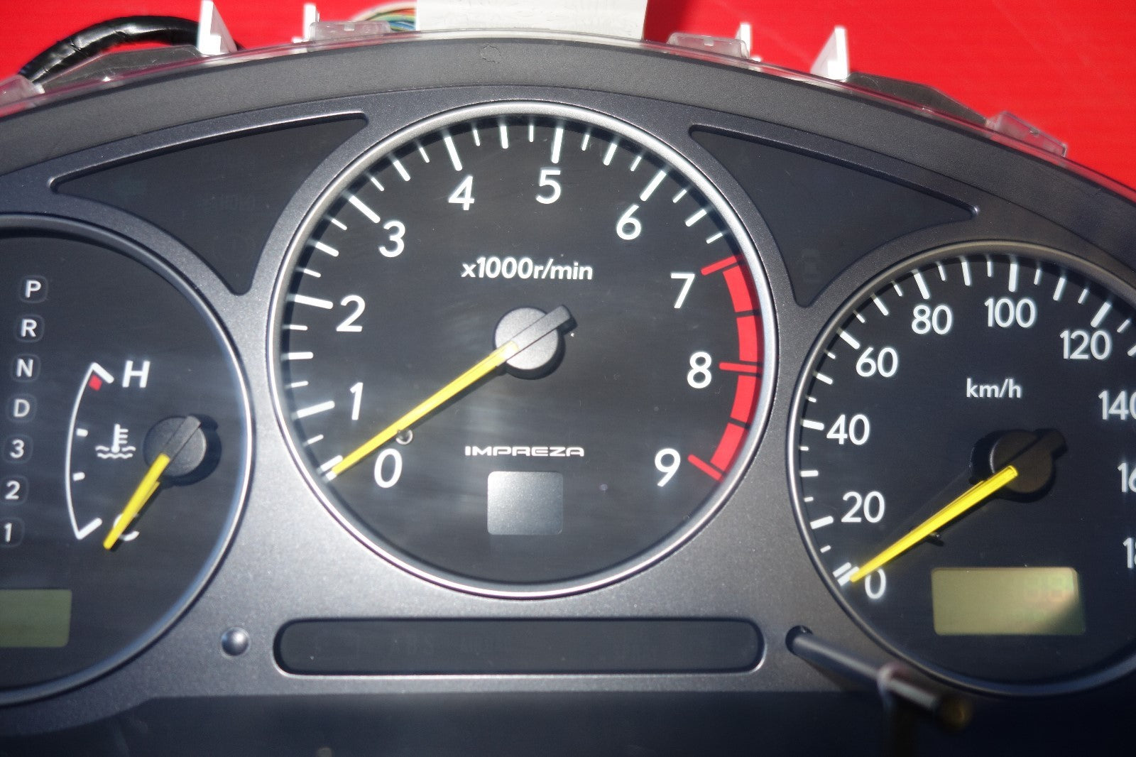JDM Subaru Impreza OEM Gauge Cluster Speedometer Automatic A/T 2002-2003 #2592