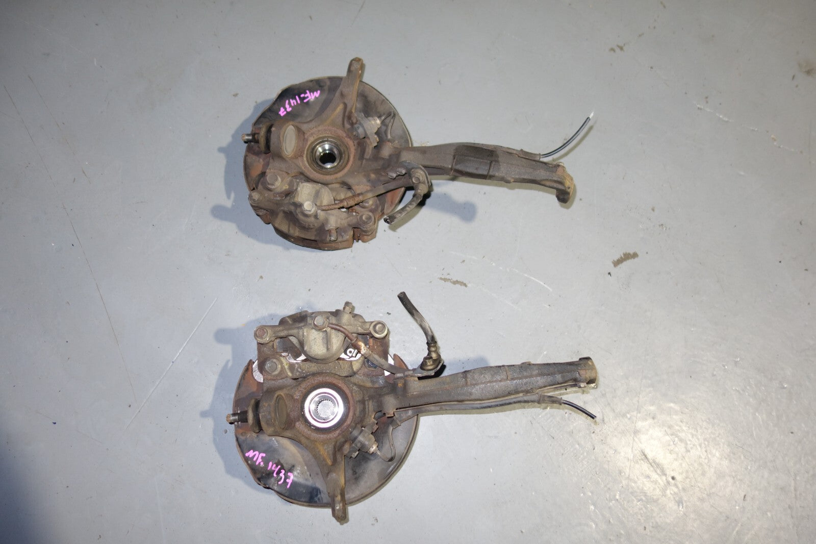 JDM ACURA EL OEM FRONT HUB KNUCKLE SPINDLE LEFT & RIGHT SUSPENSION HONDA DOMANI