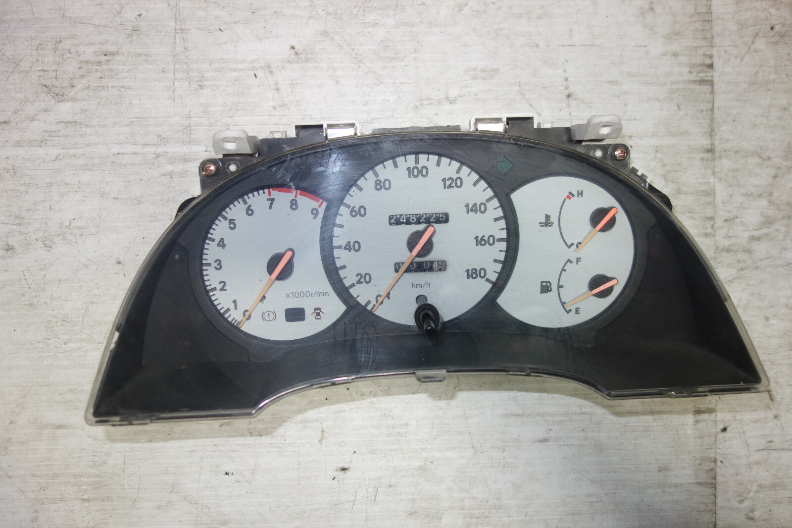 JDM Toyota Celica ST202 SS-III White Faced Gauge Cluster 5speed ST205 94-1999 MT