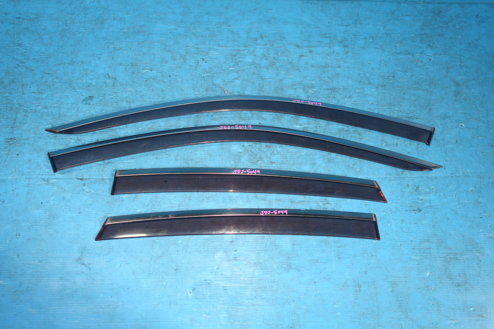 JDM INFINITI M35 M45 FUGA OEM Window Visors Rain Guards 2006-2010 #5049