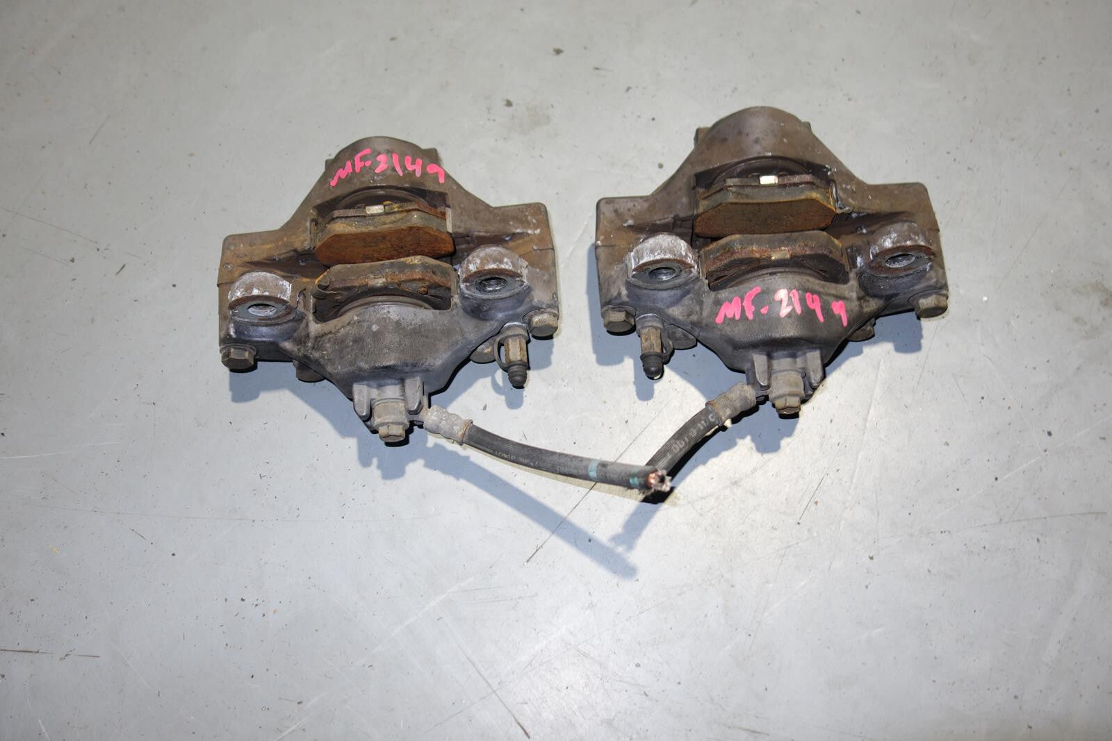 JDM Subaru Rear 2 Pots Piston Brake Calipers 2 Pot Impreza WRX Forester Legacy