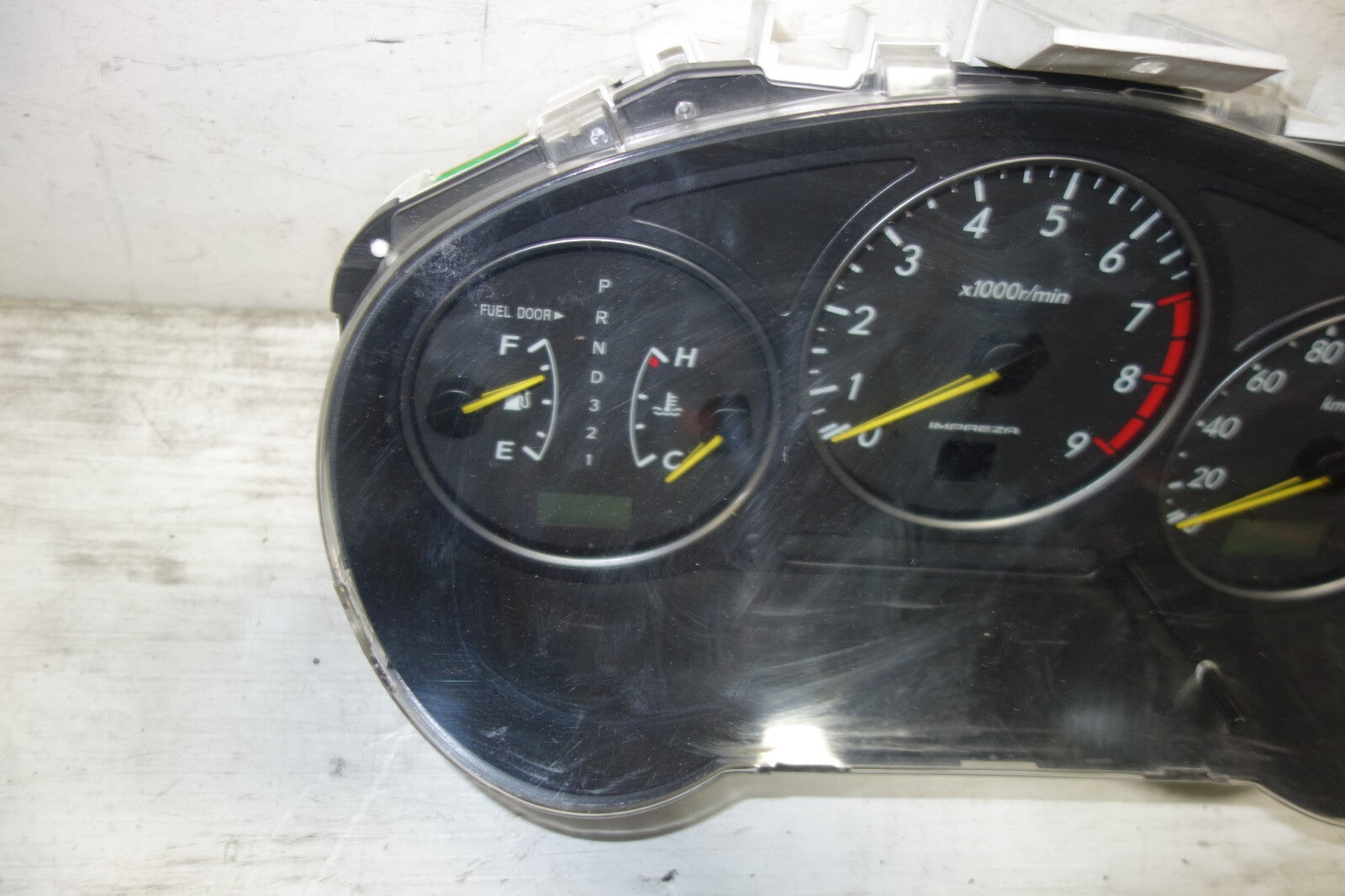 JDM Subaru Impreza / WRX OEM Gauge Cluster Speedometer Manual A/T 2002-2003 V7