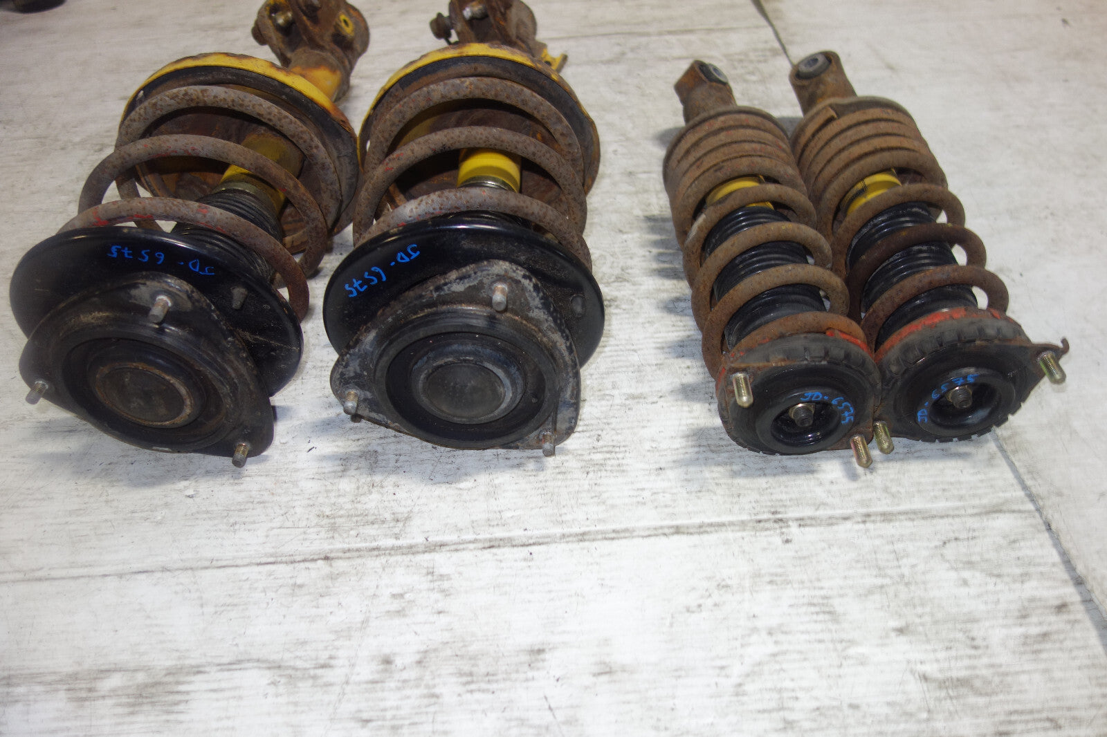JDM Subaru Legacy / Outback Bilstein Shocks Spring Strut Front Rear 2005-2009