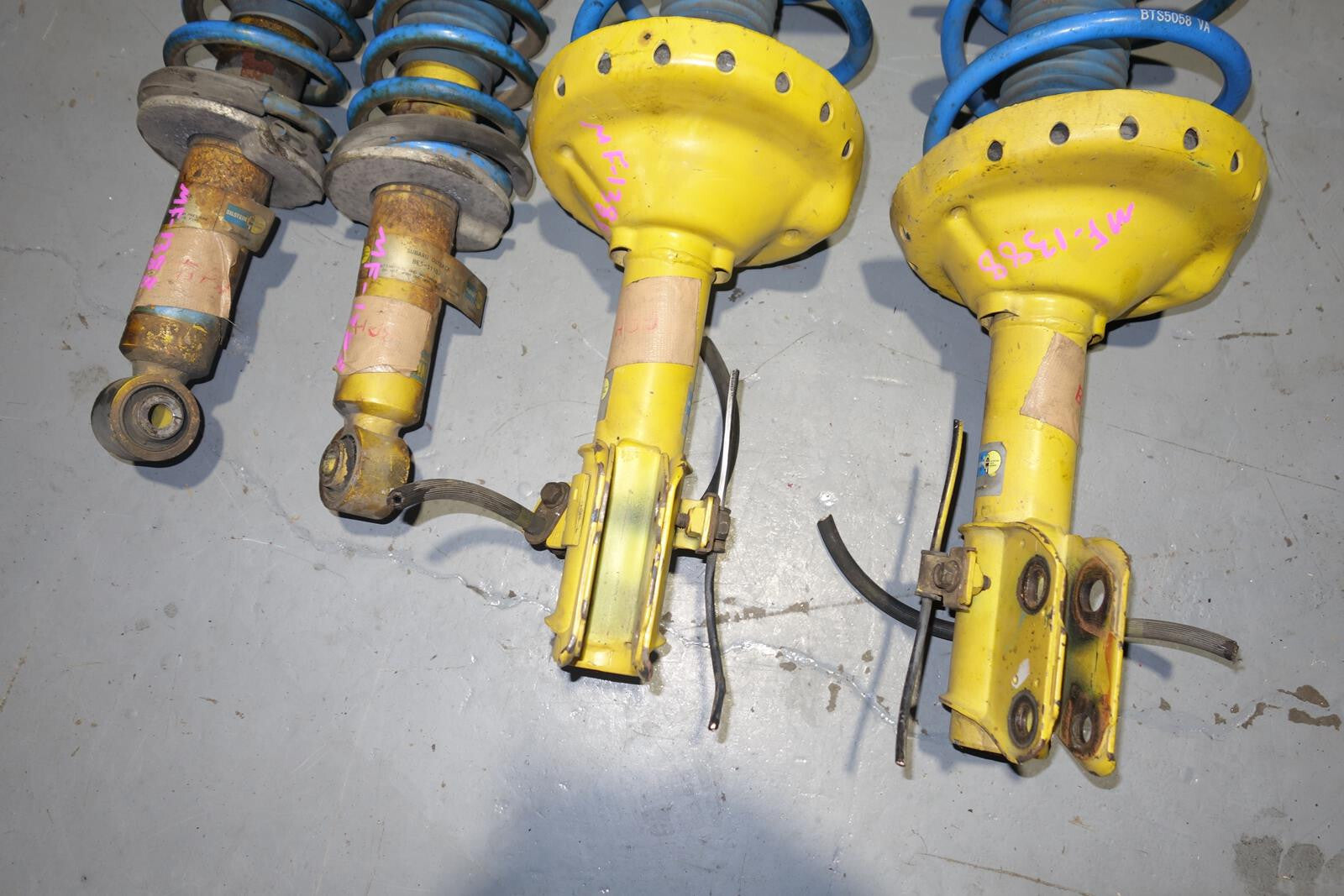 JDM Subaru Legacy Spec-B BILSTEIN Shocks Struts Lowering Springs 2005-2009 BL BP