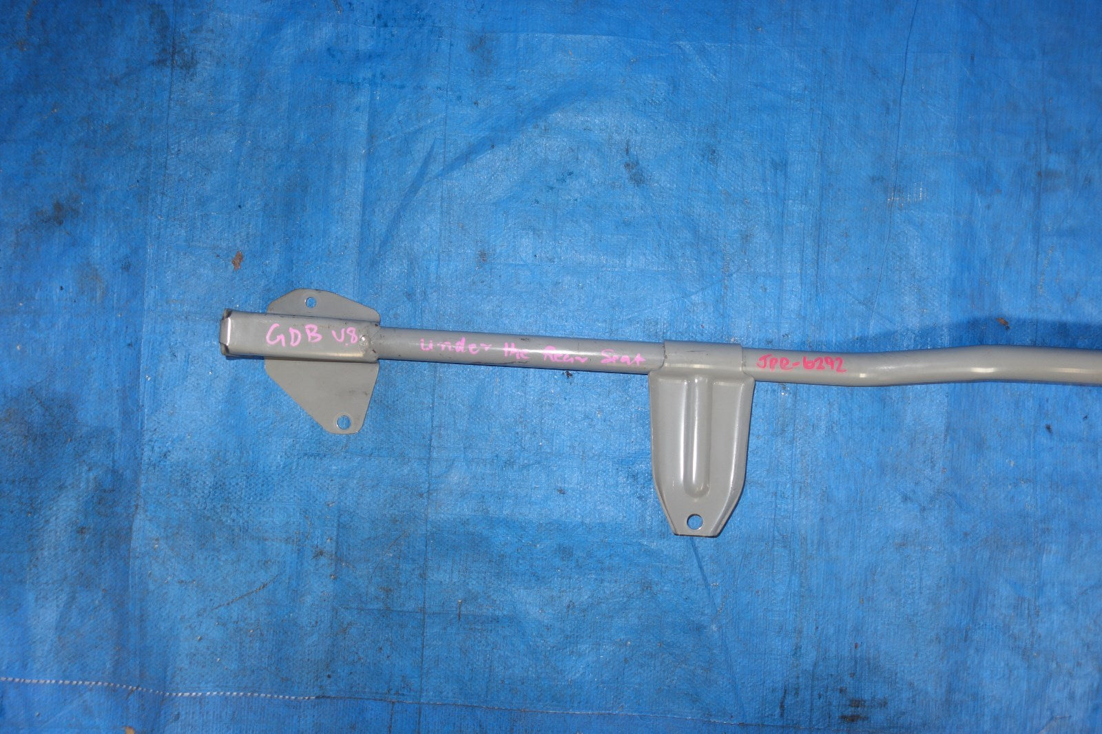 JDM Subaru Impreza WRX STi GDB V8 Under Seat Floor Rear Brace 2004-2005