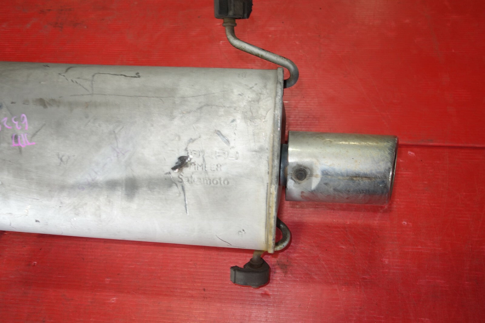 JDM Subaru IMPREZA OEM Exhaust Muffler 2002-2007 MMFE8 #6325