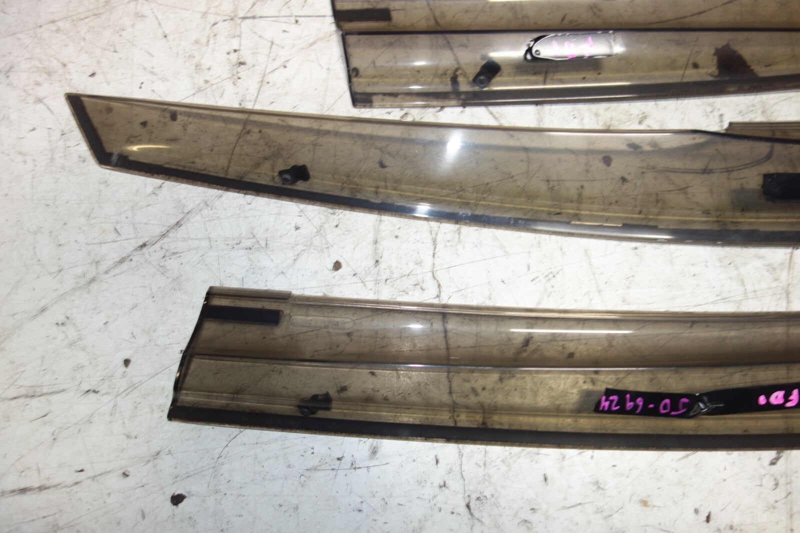 JDM Acura CSX Honda Civic FD2 FD1 Mugen Window Visors 2006-2011 4 Door **RARE**