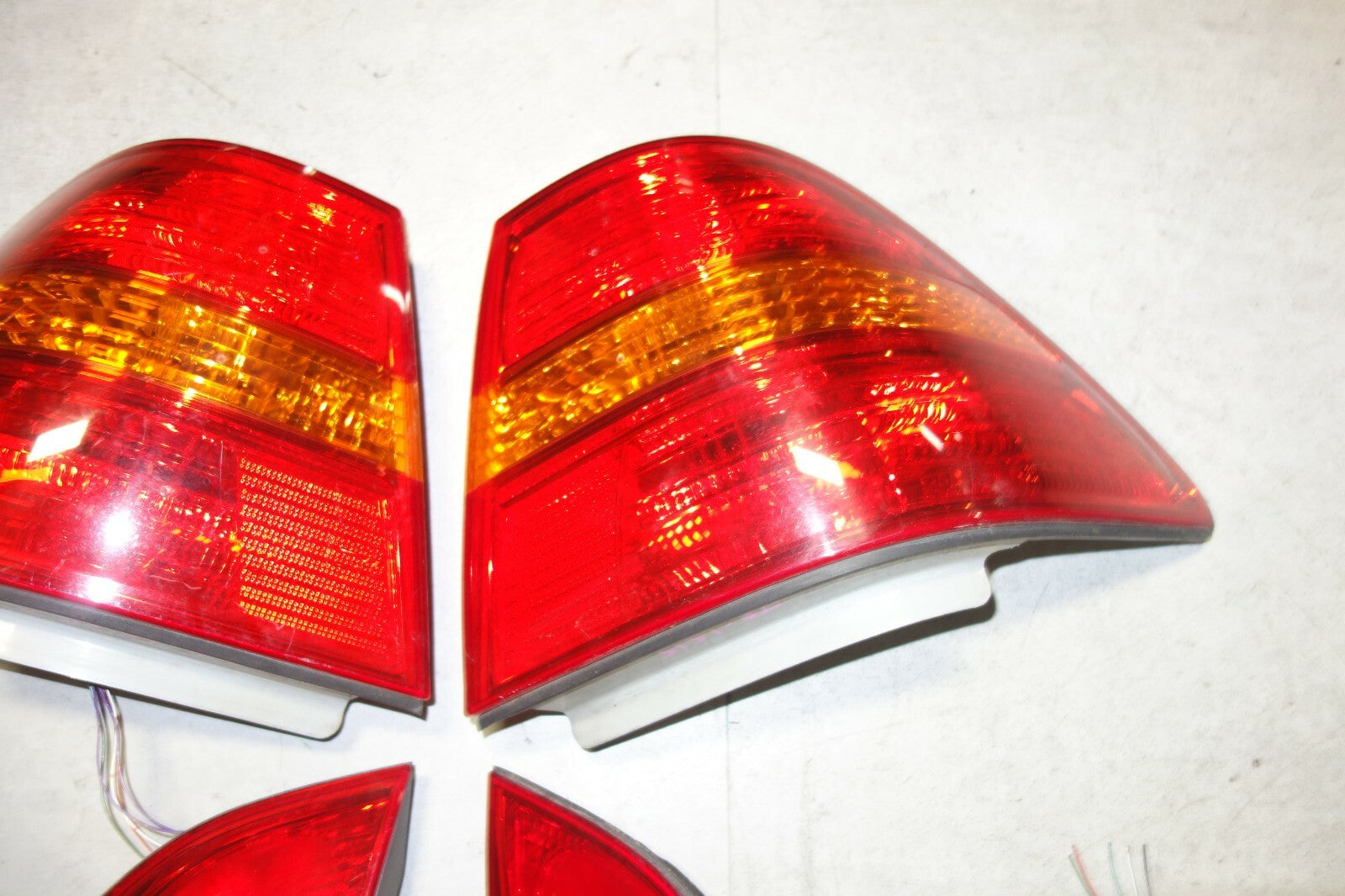 JDM 2001-2003 GENUINE TOYOTA LEXUS LS430 CELSIOR ZANKI OEM TAIL LIGHTS LAMPS SET