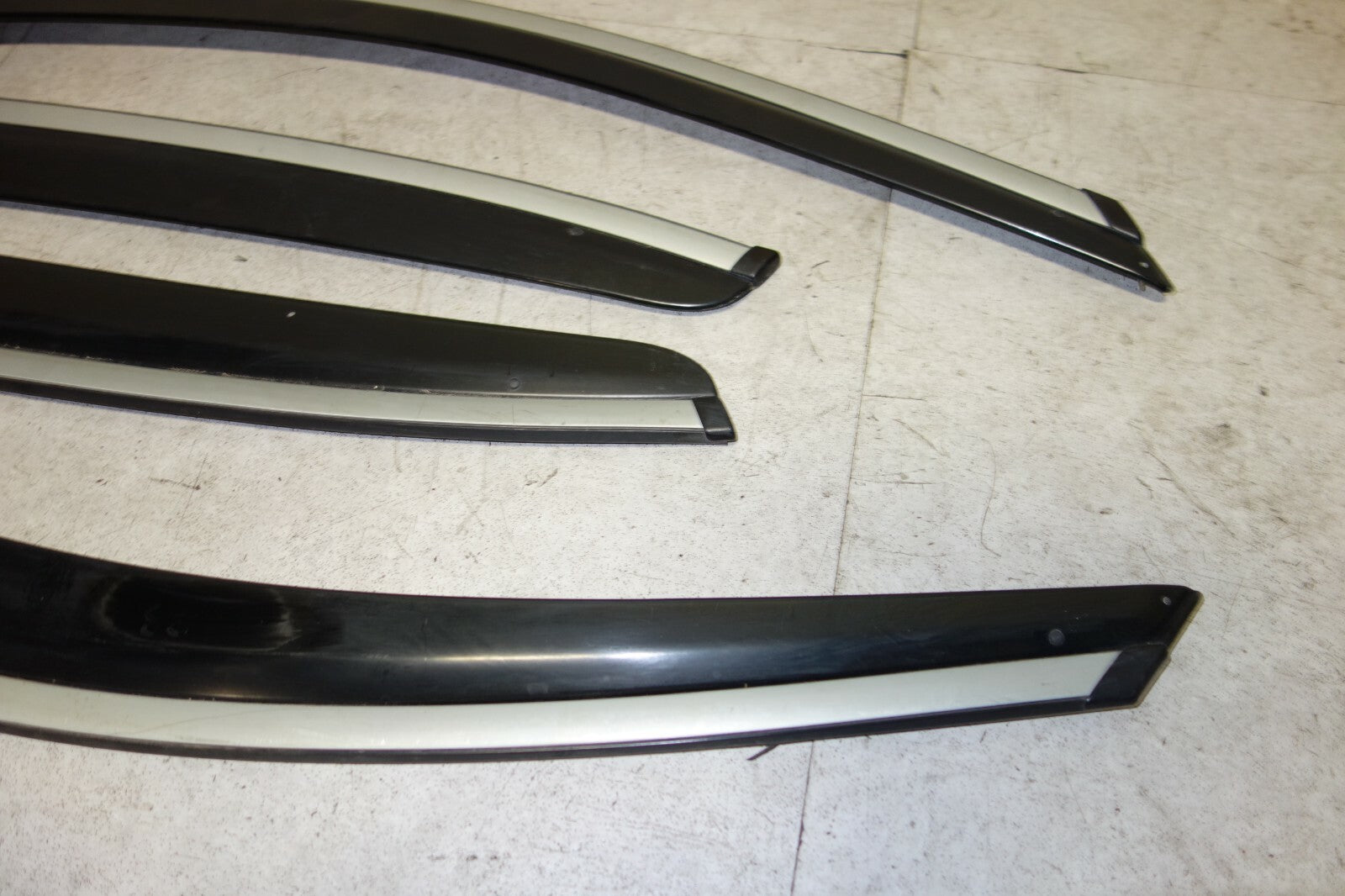 JDM 2008-2012 HONDA INSPIRE ACCORD CP3 WINDOW VISORS OEM RAIN GUARDS RARE
