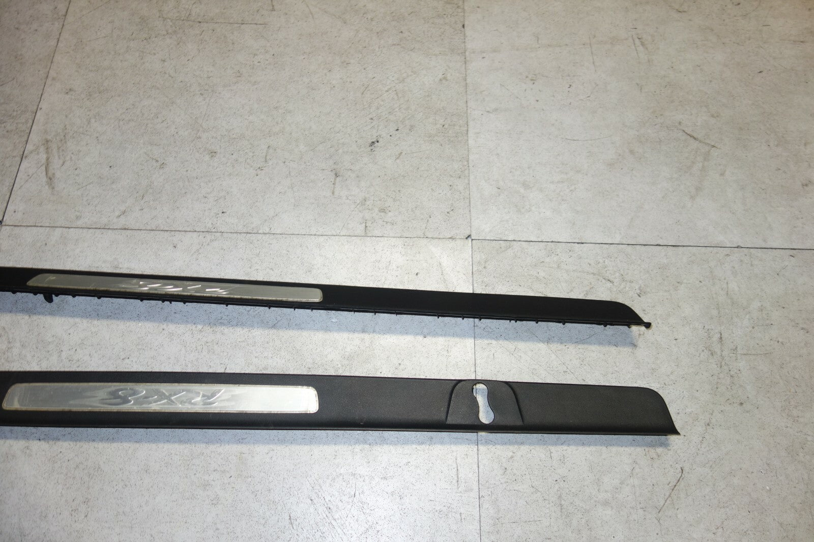 JDM Mazda RX8 Door Sills Scuff Plates Used OEM 2004 2005 2006 2007 2008