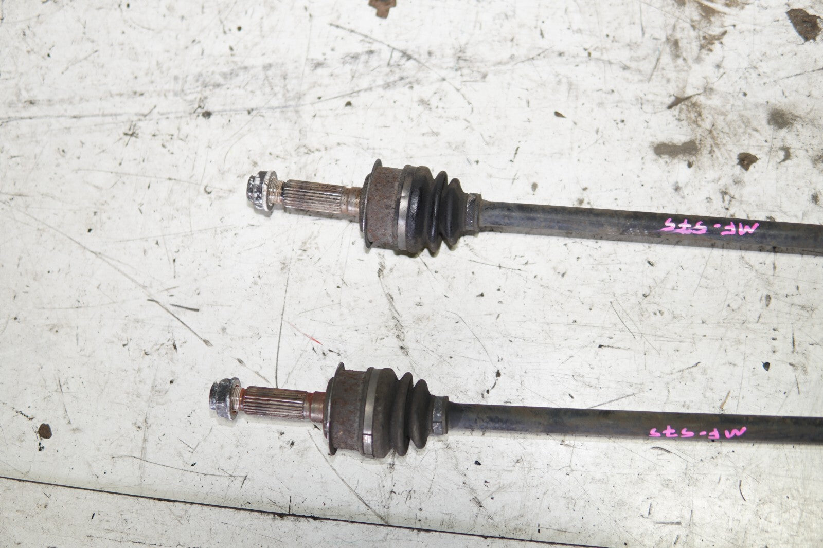 JDM SUBARU IMPREZA WRX OEM REAR CV AXLE PAIR CV SHAFT LEFT & RIGHT 2002-2007