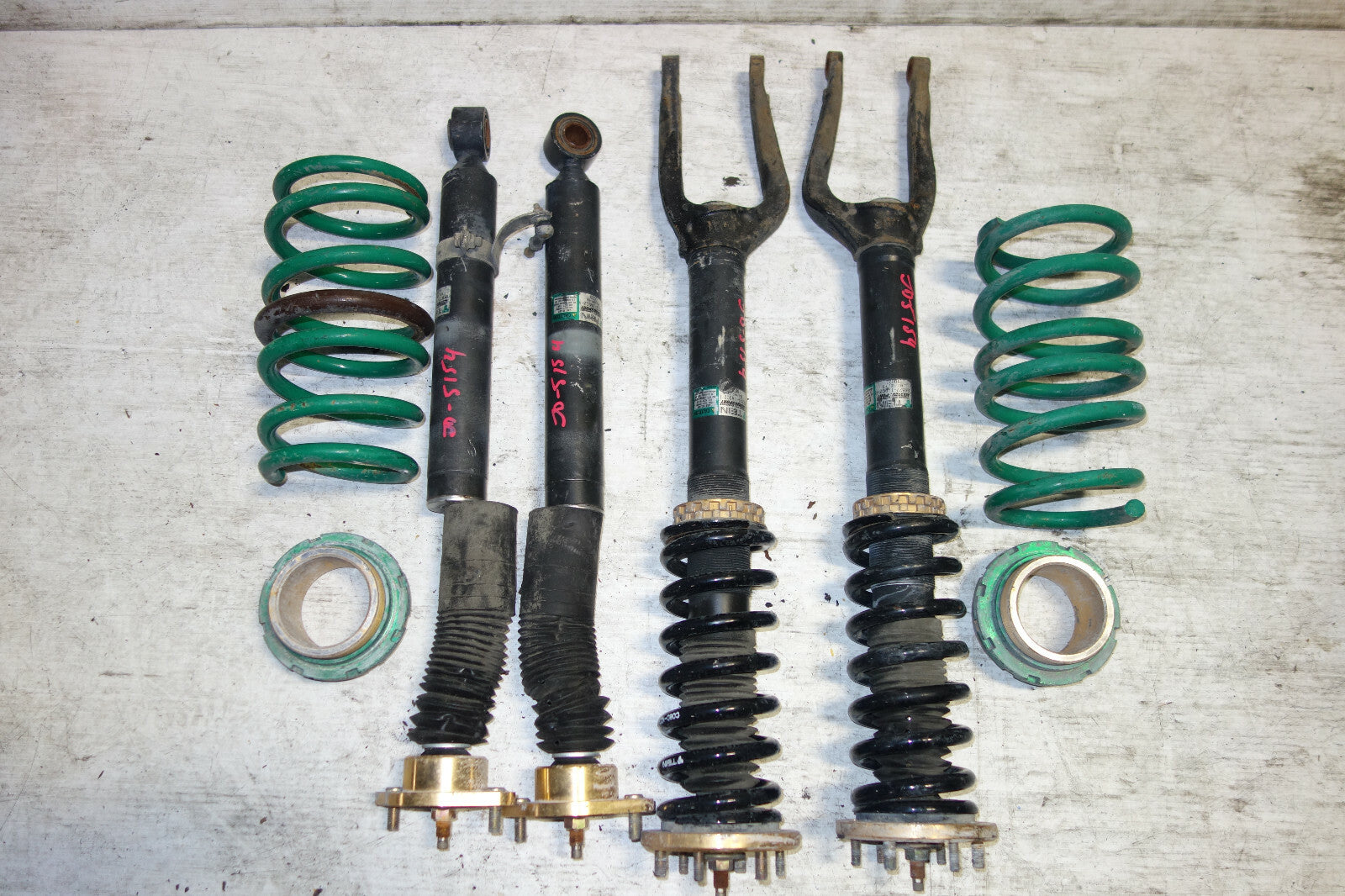 JDM Acura RL Front Tein Comfort Sport Damper Coilovers Lowering Kit 2005-2012