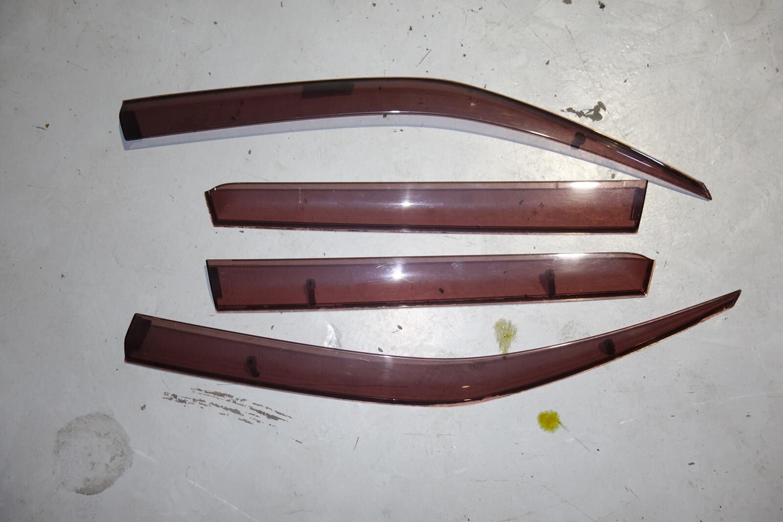 JDM Subaru Forester SH5 SH9 Window Visors Rain Guards 2009 2010 2011 2012 2013