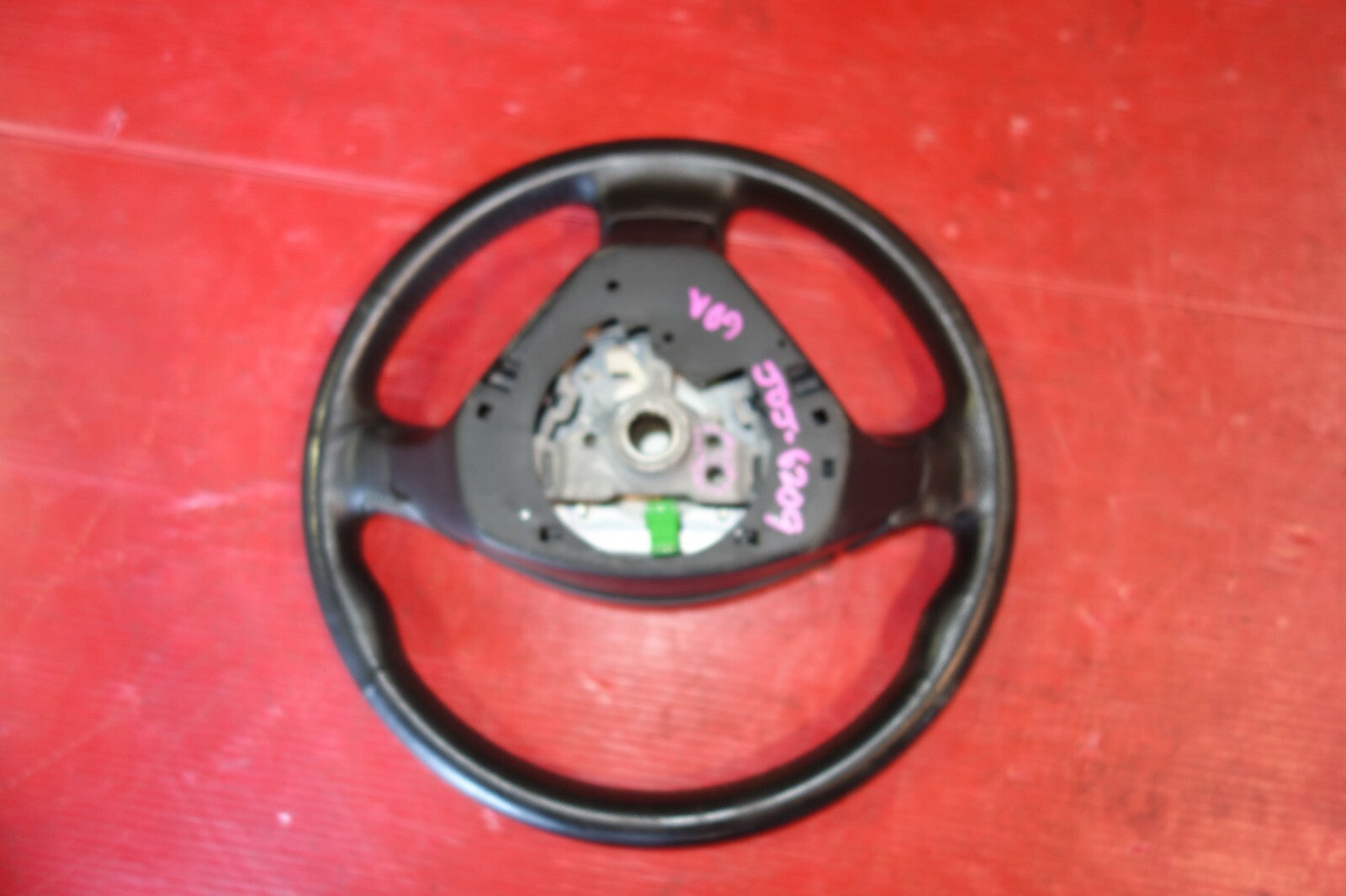 JDM Subaru Impreza Forester Legacy 3 Spoke Leather Steering Wheel & Hub #6209