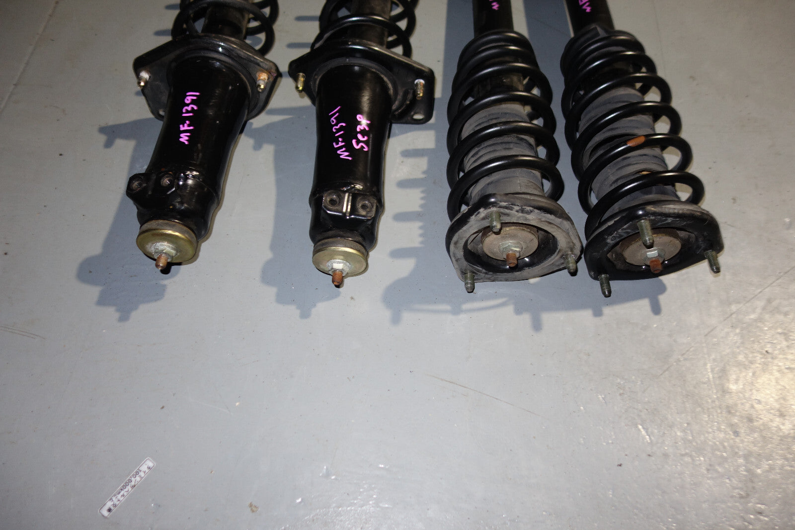 JDM Mazda RX8 OEM Shocks Struts Front & Rear Springs RX-8 Suspension 2004-2008