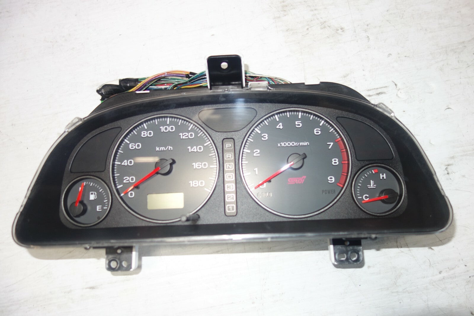 JDM SUBARU FORESTER STi SF5 AUTOMATIC GAUGE CLUSTER SPEEDOMETER 1998-2002