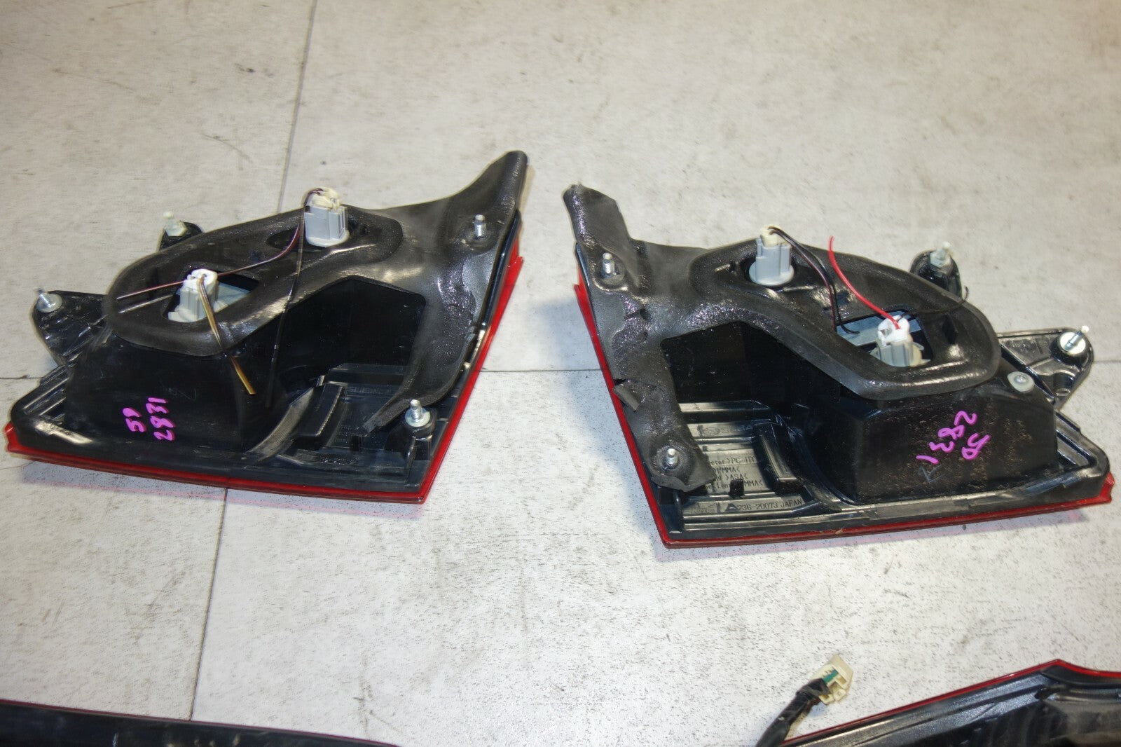 JDM Subaru Legacy BR9 Wagon Taillights Tail Lamps 2010 2011 2012 2013 2014
