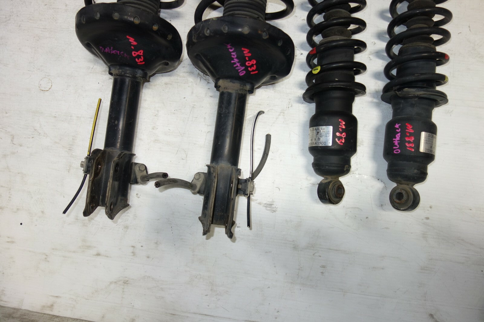 JDM 2005-2009 SUBARU LEGACY OUTBACK OEM KYB SHOCKS STRUTS SPRINGS WAGON ONLY