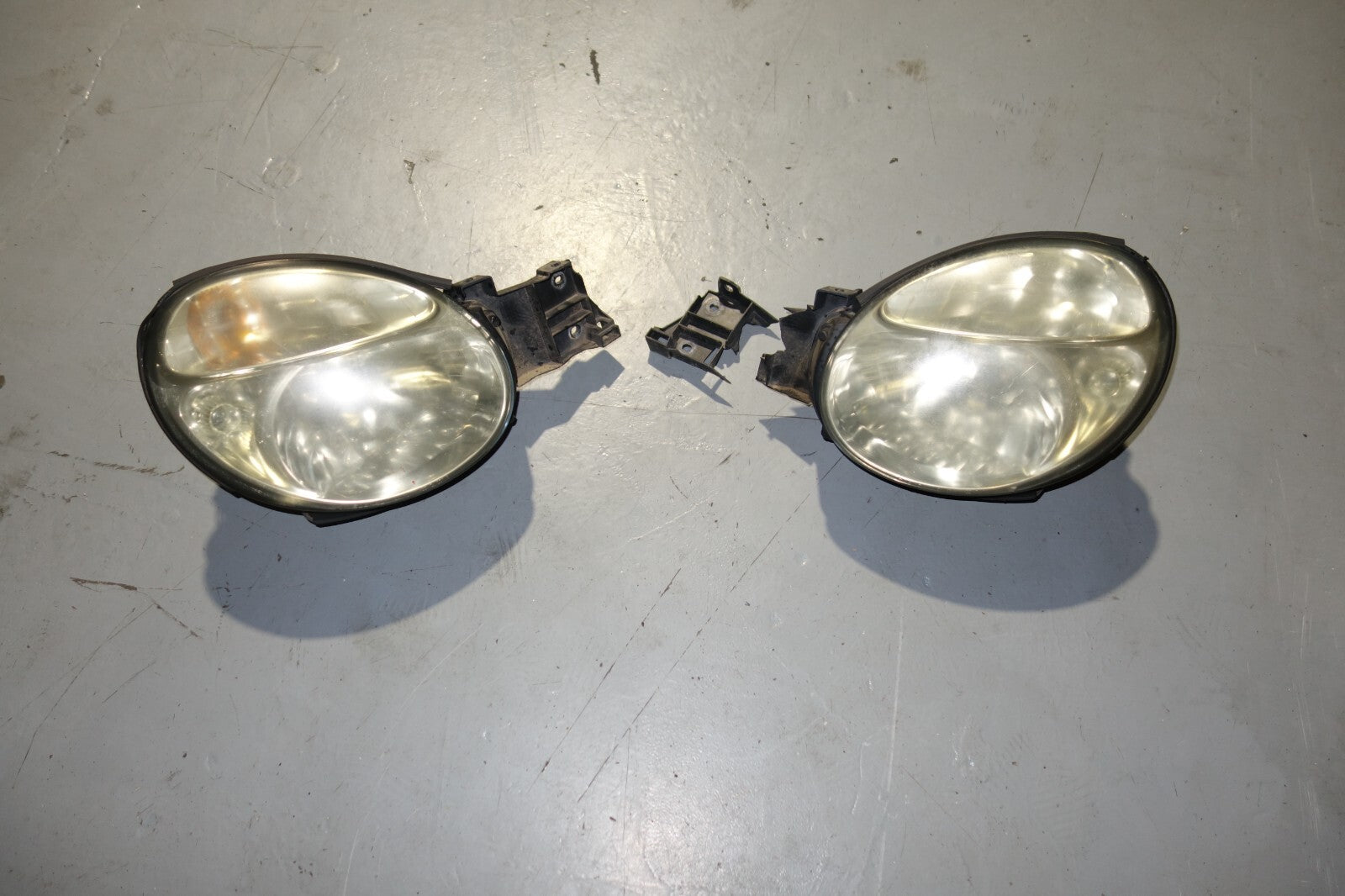 JDM SUBARU GENUINE IMPREZA WRX STi V7 HEAD LIGHTS OEM BUGEYE VERSION V7 LAMPS