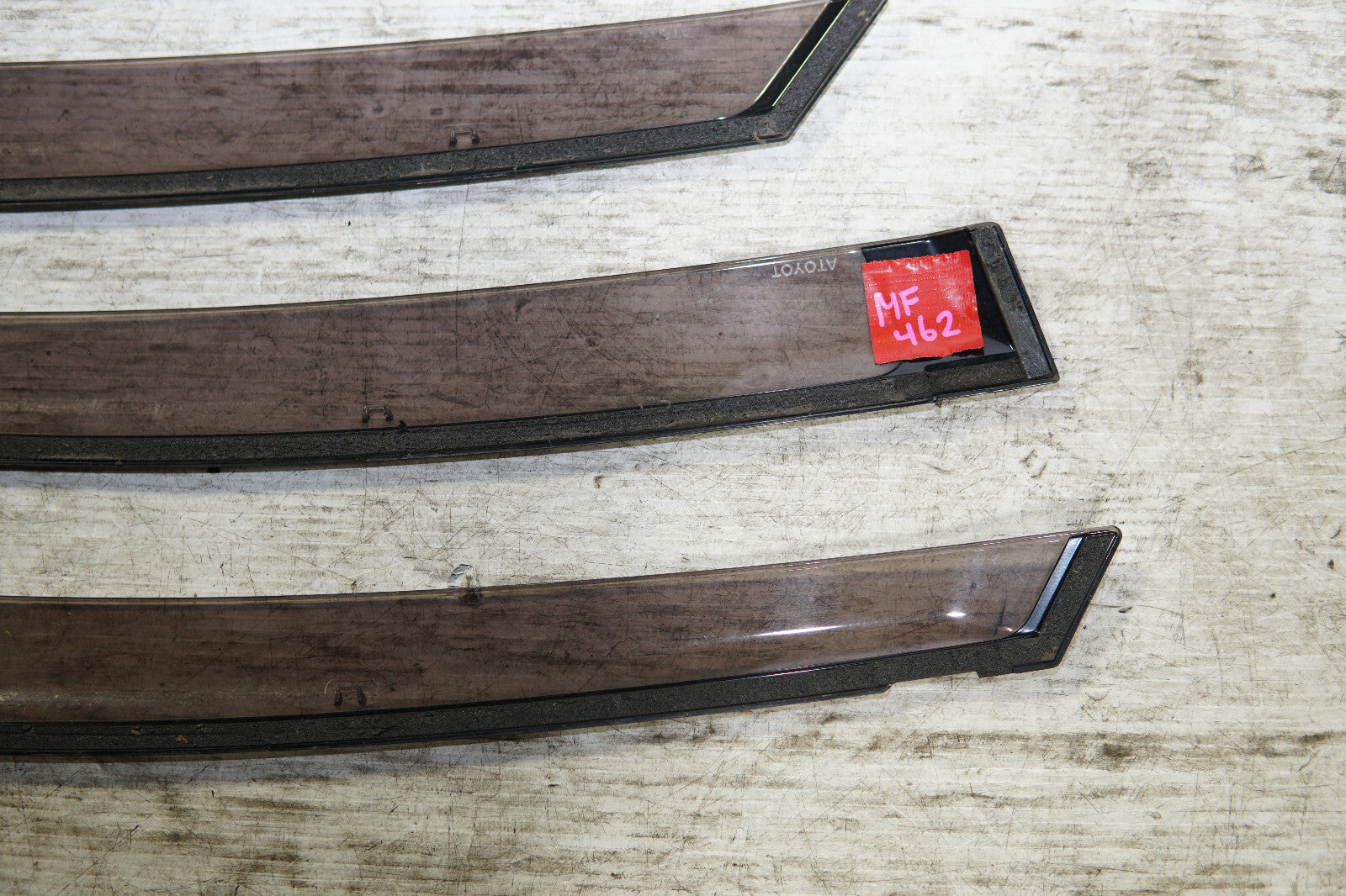 JDM Toyota Prius Window Visors RainGuards Left & Right 2010-2015 ZVW30 Japan