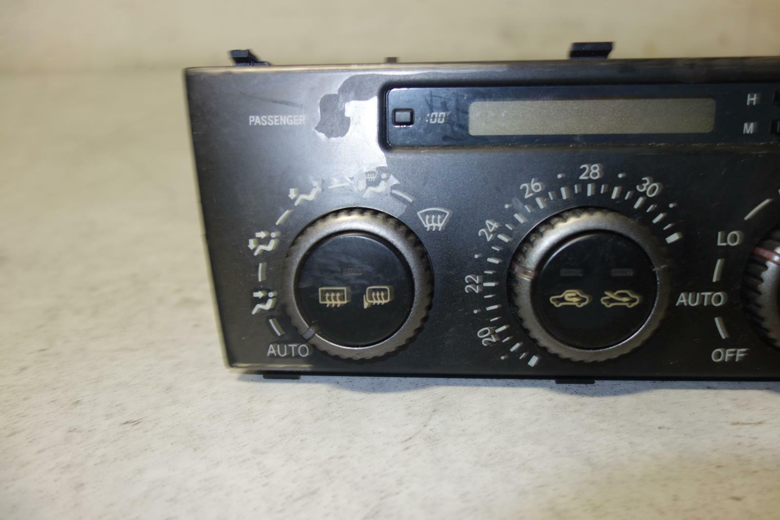 JDM Toyota Altezza SXE10 RHD AC HEATER CONTROL UNIT HVAC 2001-2005 RHD