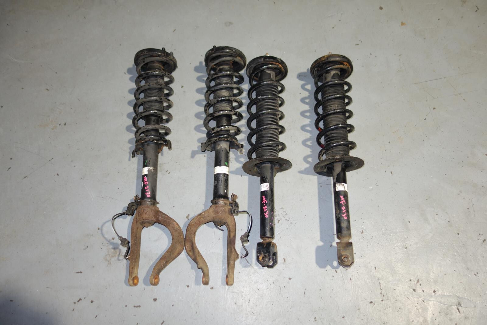 JDM Acura TSX Shocks Struts Coil Springs Suspension Front & Rear 2009-2014