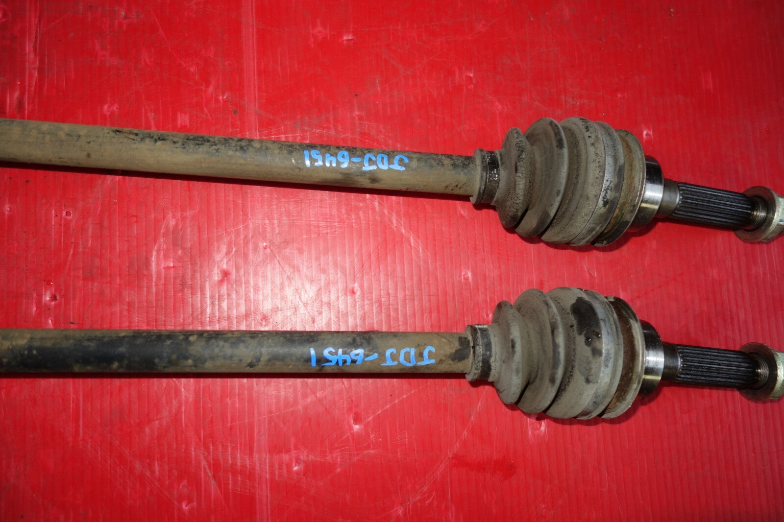 JDM Subaru Impreza WRX Axles Rear CV Drive Shafts Pair Right & Left 2002-2005