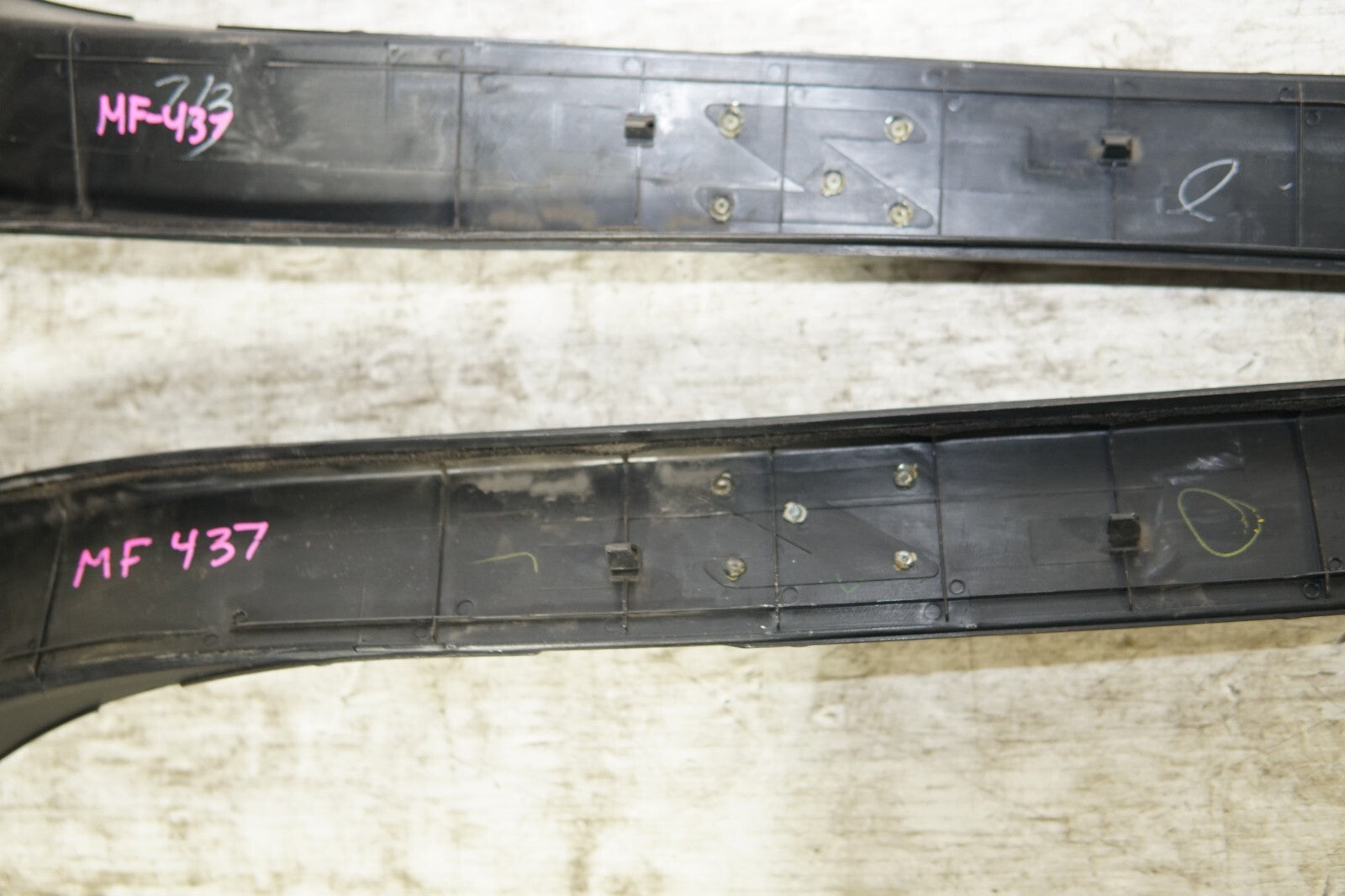 JDM Nissan 350z Door Sills Scuff Plates Genuine 2003-2009 MF-437