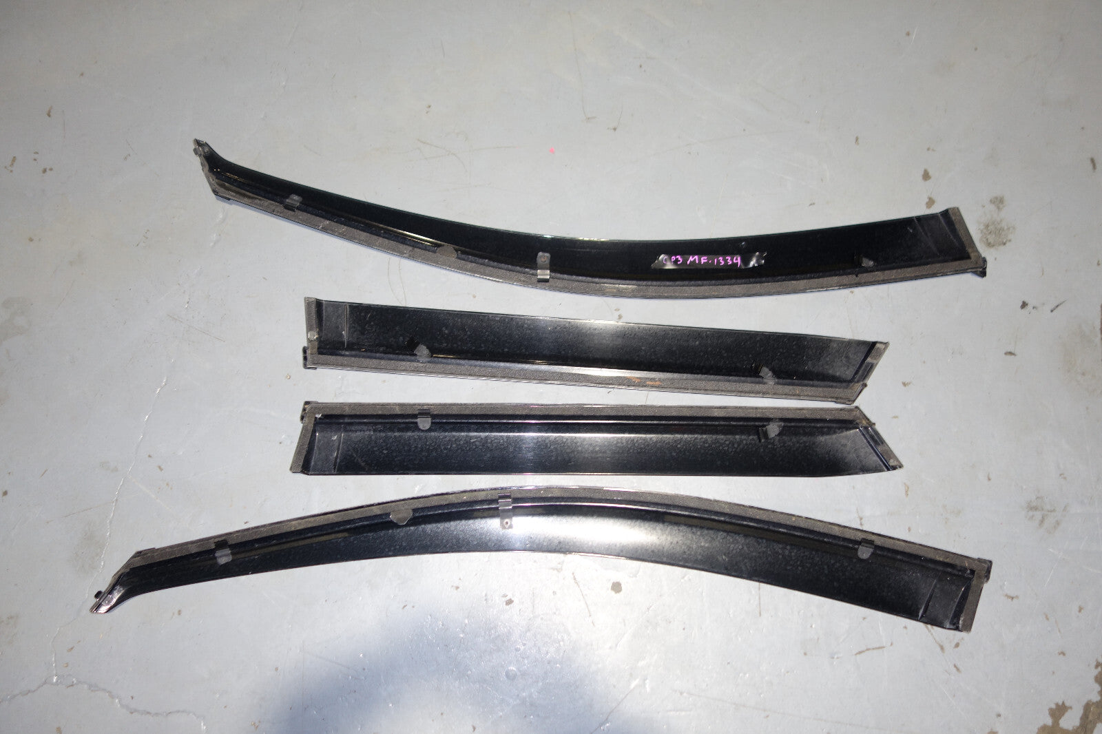 JDM Honda Accord Window Visors Rain Guards 2008 2009 210 2011 2012 CP3 Sedan