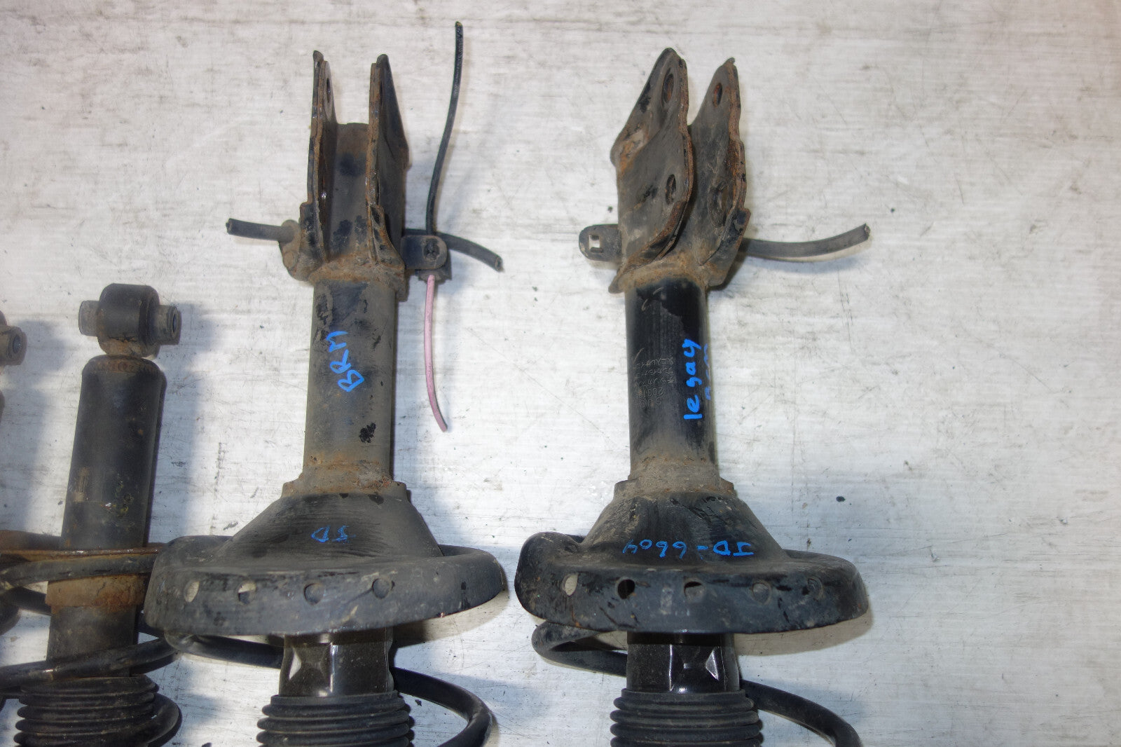 JDM Subaru Legacy Outback Wagon Shocks Struts Springs 2010 2011 2012 2013 2014