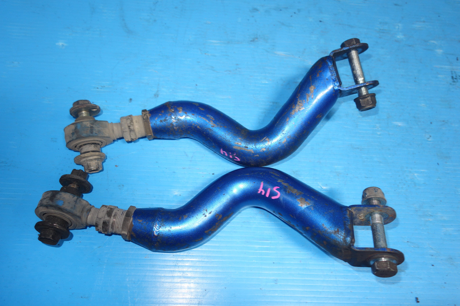 JDM Nissan 240sx Silva S14 OEM Cusco Rear Upper Control Arms Camber Adjustable
