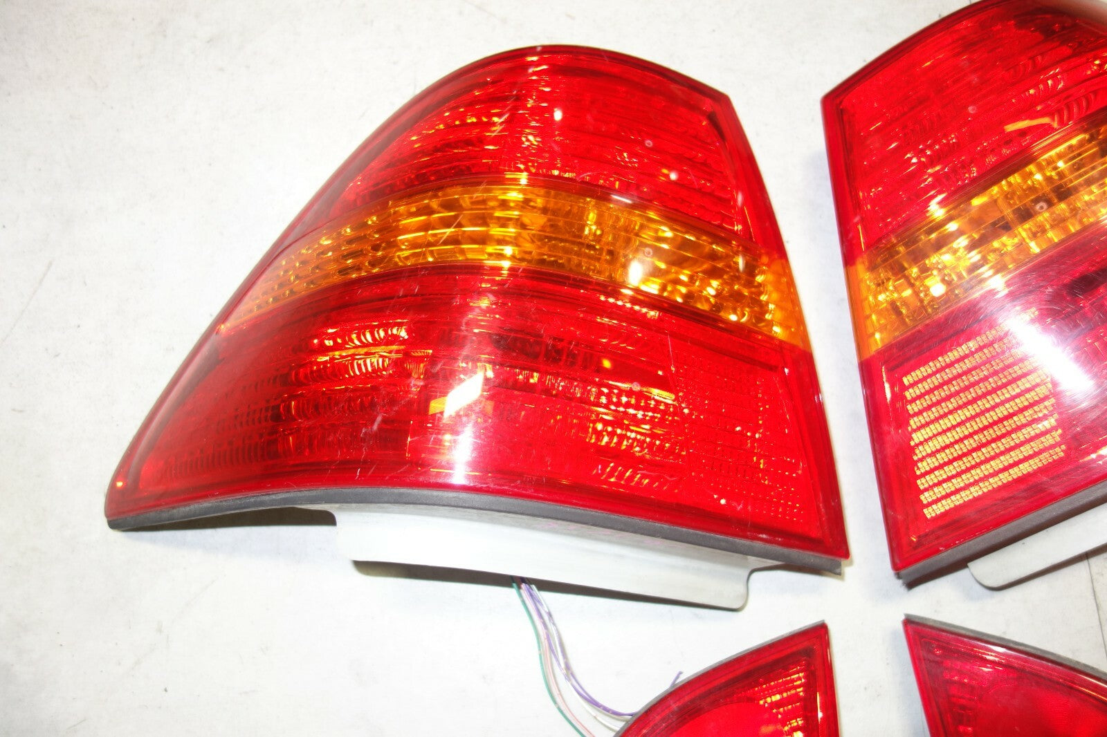 JDM 2001-2003 GENUINE TOYOTA LEXUS LS430 CELSIOR ZANKI OEM TAIL LIGHTS LAMPS SET