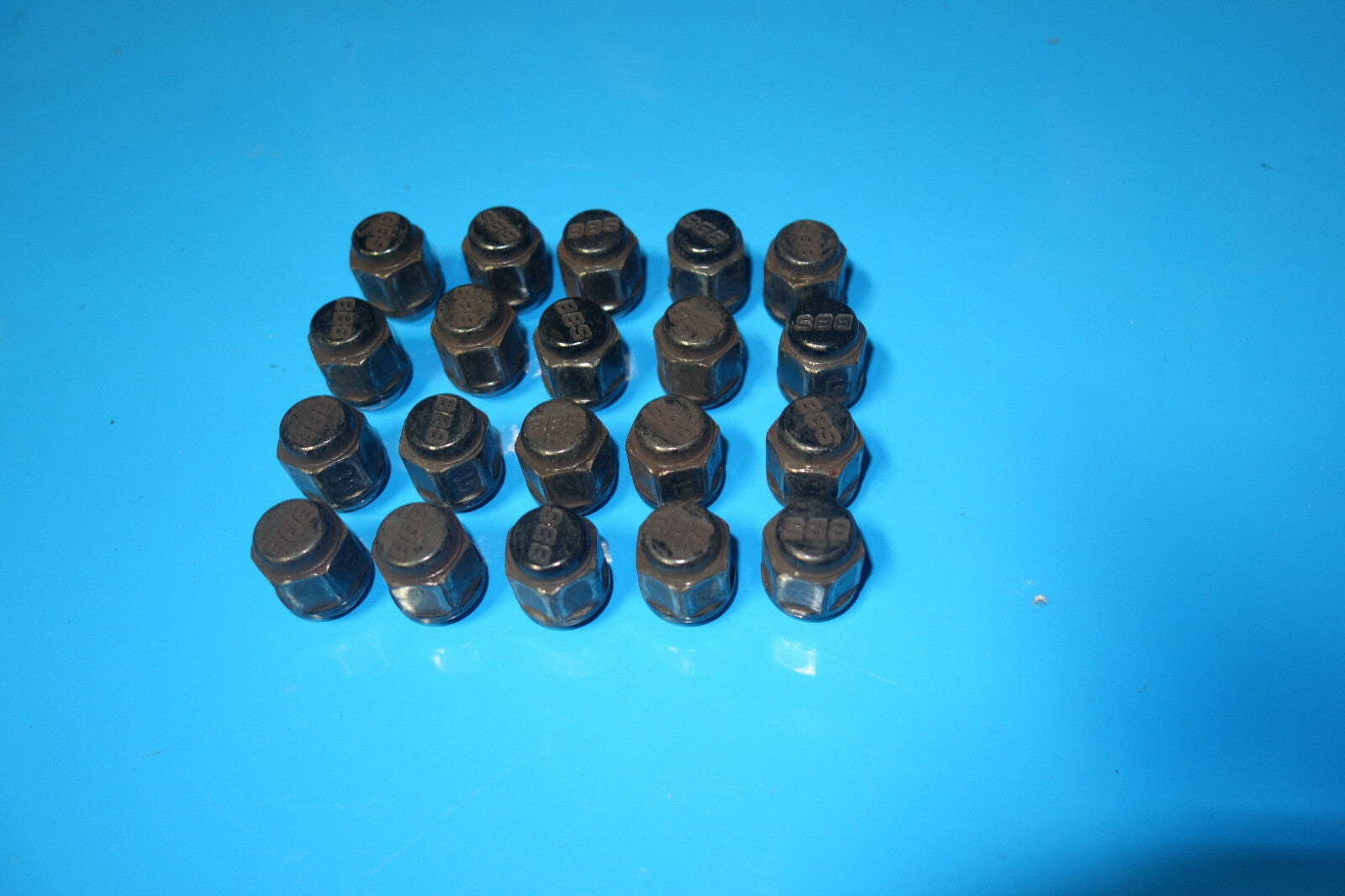 Genuine BBS Lug Nuts BBS Black Wheels Rims Mags Lugnuts 1.5 12x1.5 ( QTY 20pcs )