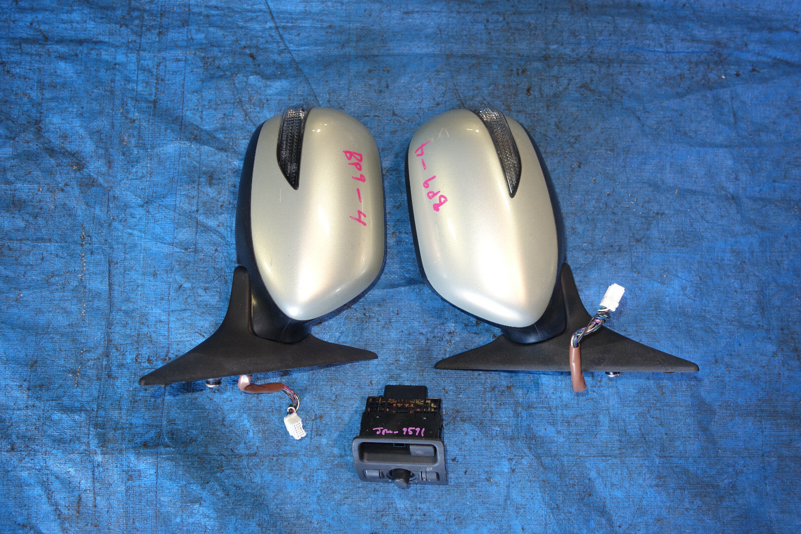 JDM Subaru Legacy BP9 OEM Power Folding Mirrors Switch 2005-2009 BP BL #9591