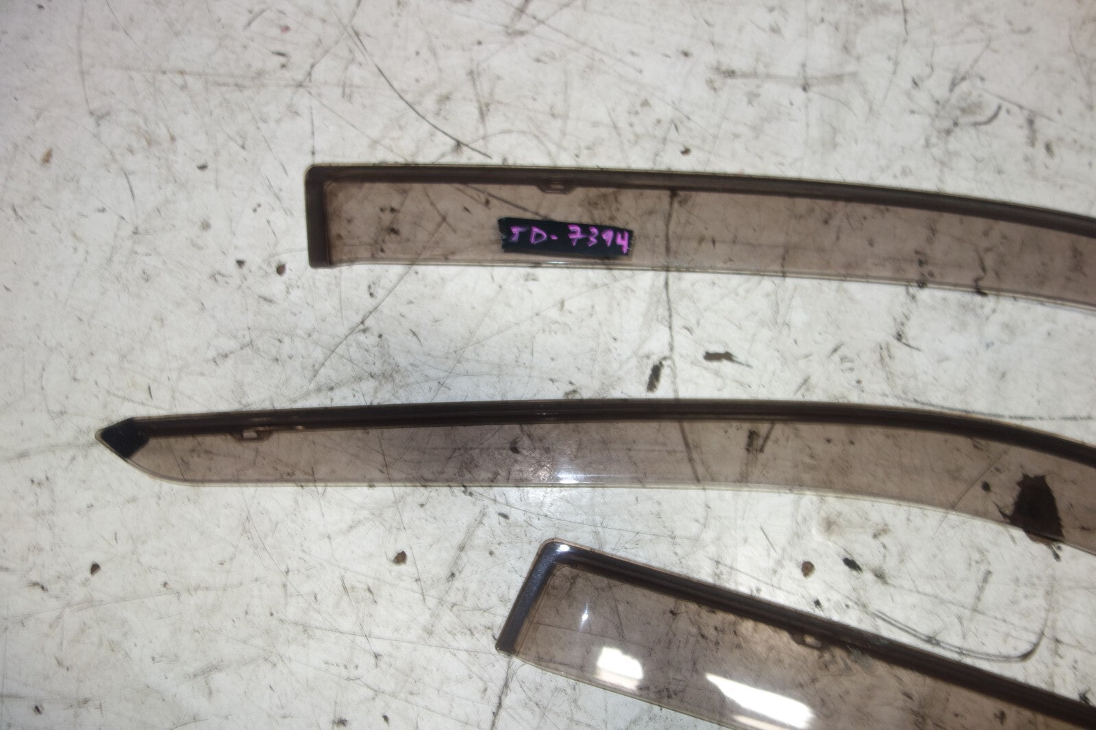 JDM Lexus is300 / Altezza SXE10 OEM Window Visors Rain Guards & Clips 2001-2005