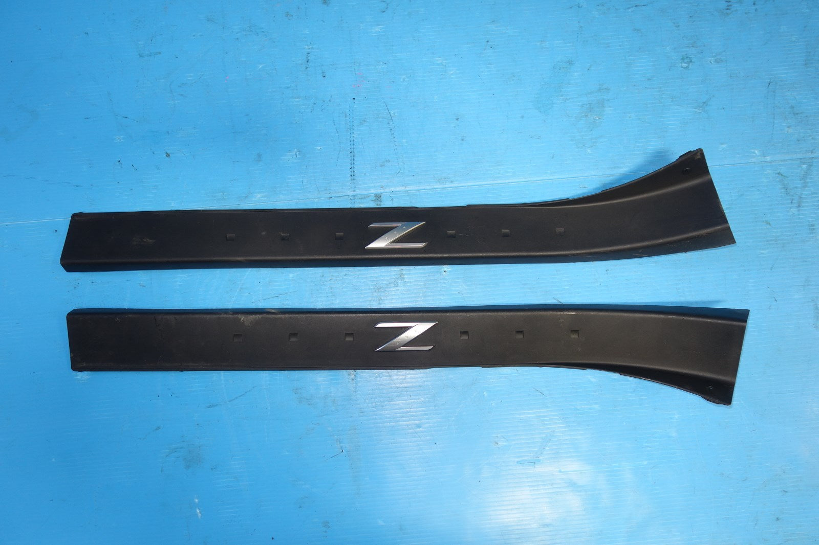 JDM Nissan 350z Door Sills Scuffs Kick Plates Steps 2003-2005 Z33 Z #JPE-7765