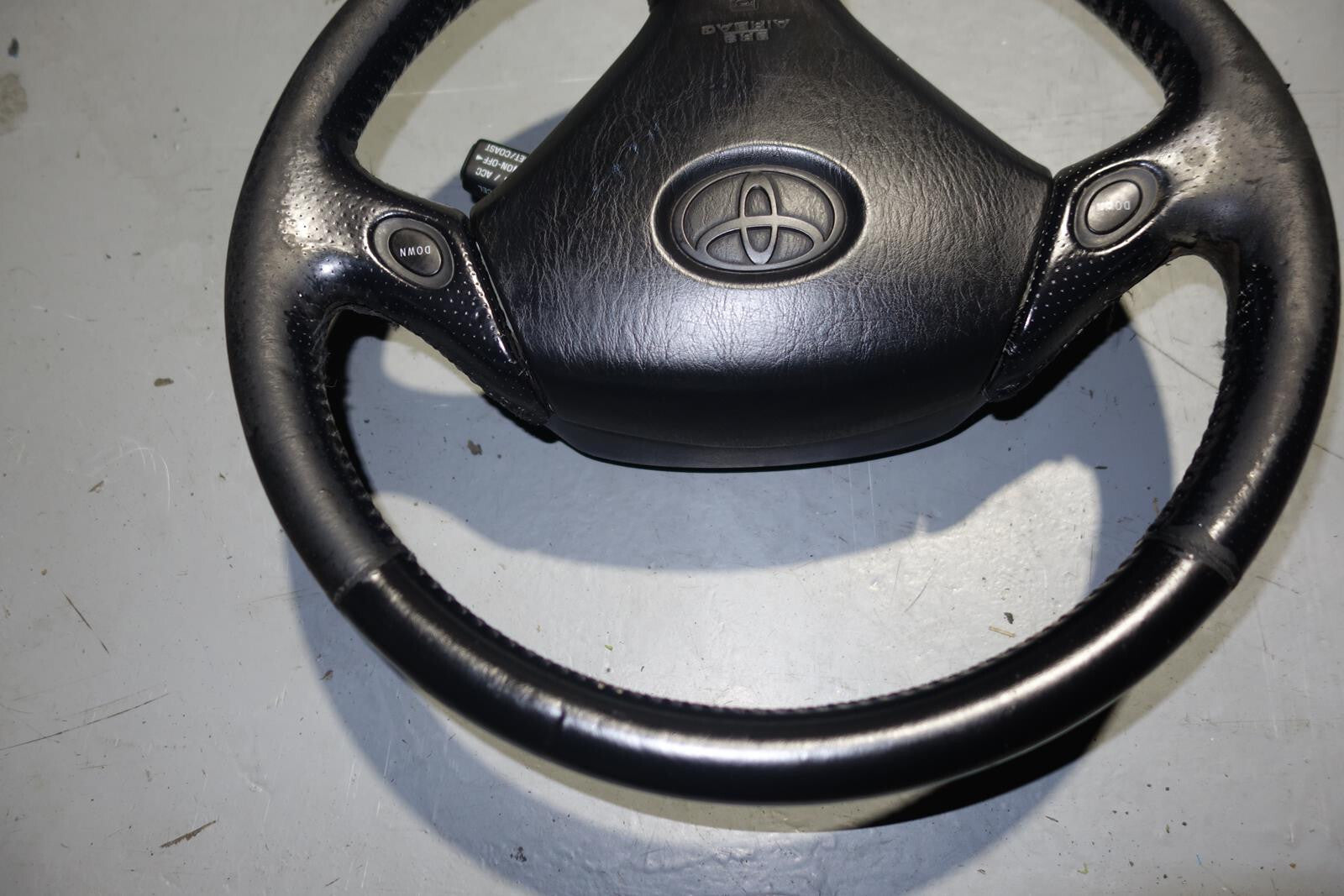 JDM Toyota Aristo Lexus GS300 JZS161 OEM Steering Wheel 1998-2005 2JZGTE Turbo