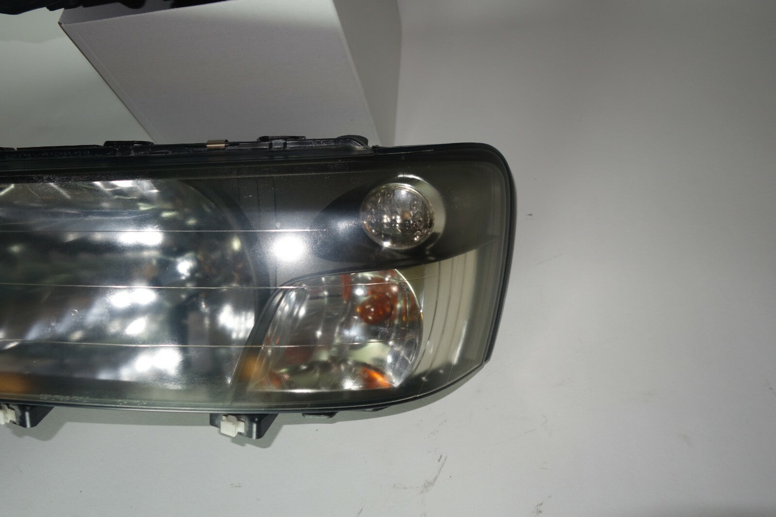 Subaru Forester Black Housing HiD Headlights Lamps Pair SG5 SG9 2003-2005