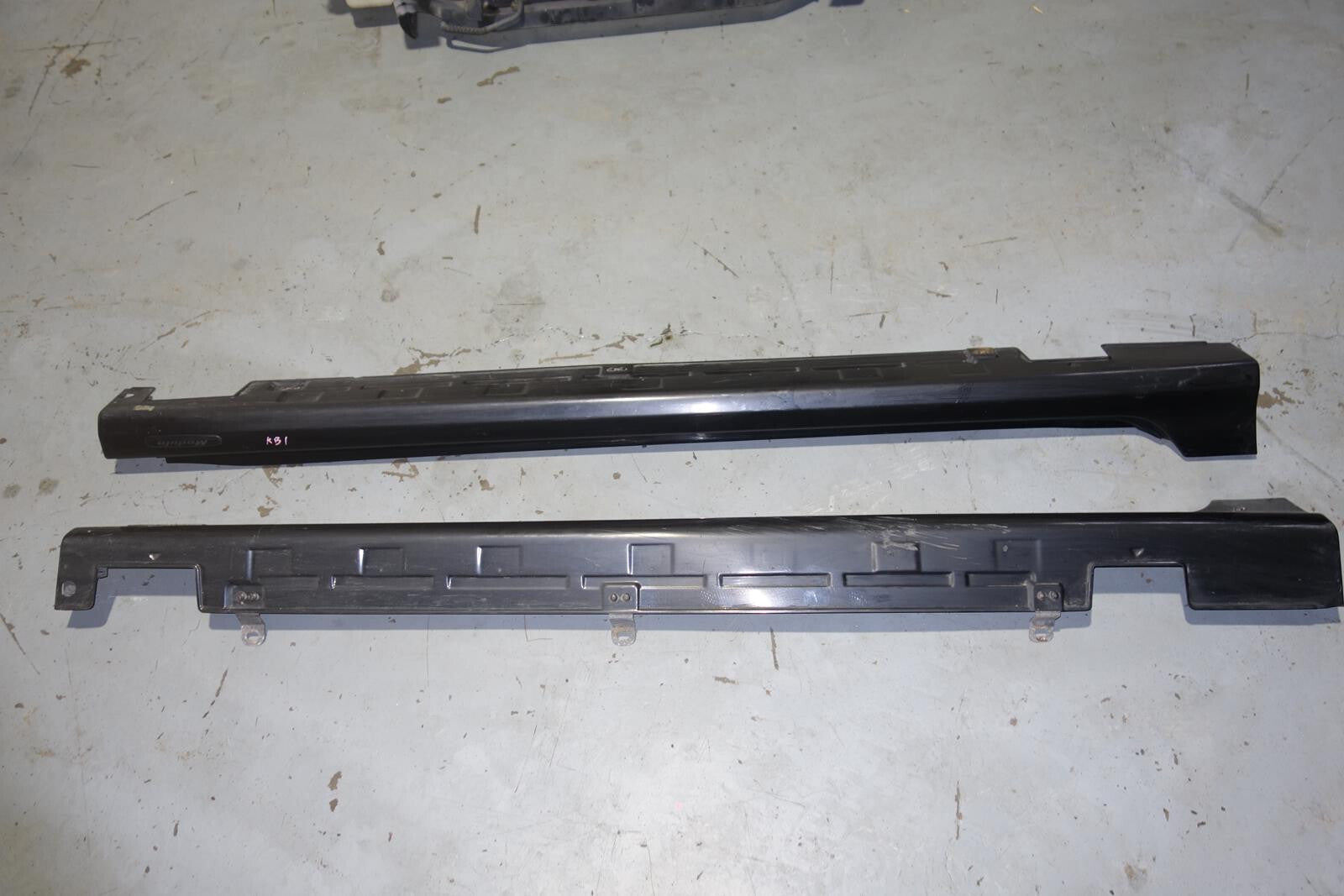 JDM Acura RL Modulo Optional Side Skirts Rocker Panels KB1 2005 2006 2007 2008